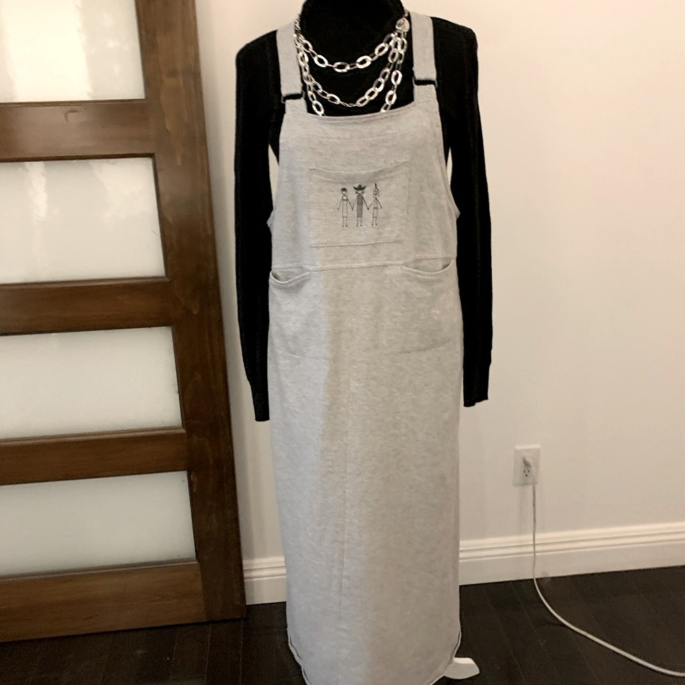 Maxi skirt overalls!